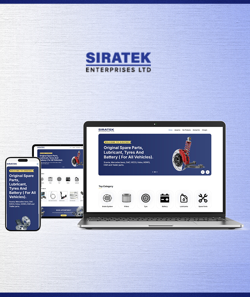 Web Design - SIRATEK ENTERPRISE